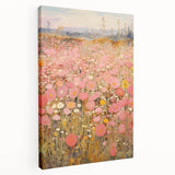 Electric Wall Art: Blooming Field of Flowers - Modern Electric Decor