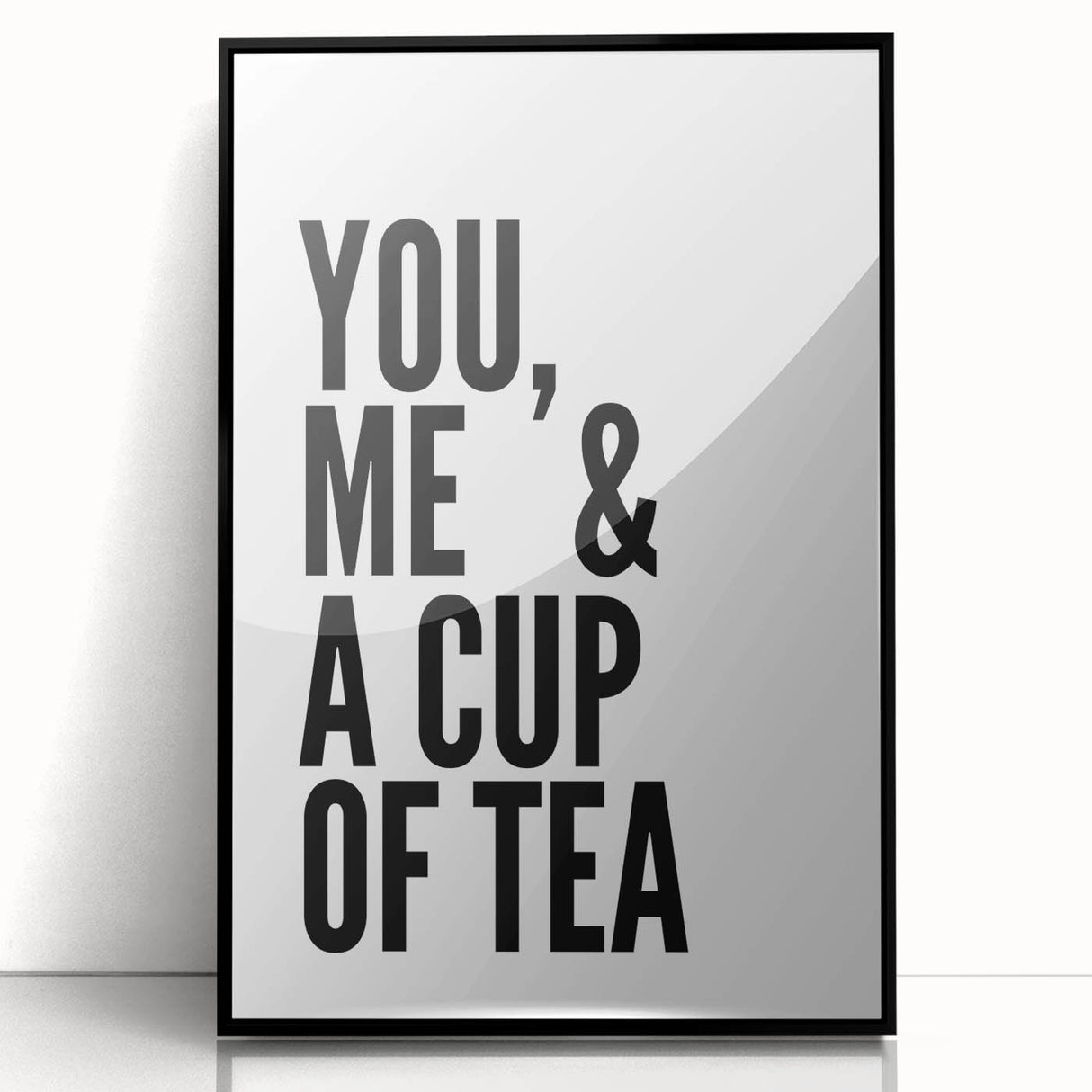 Electric Wall Art - Bold Modern Typography - Abstract Electric Decor