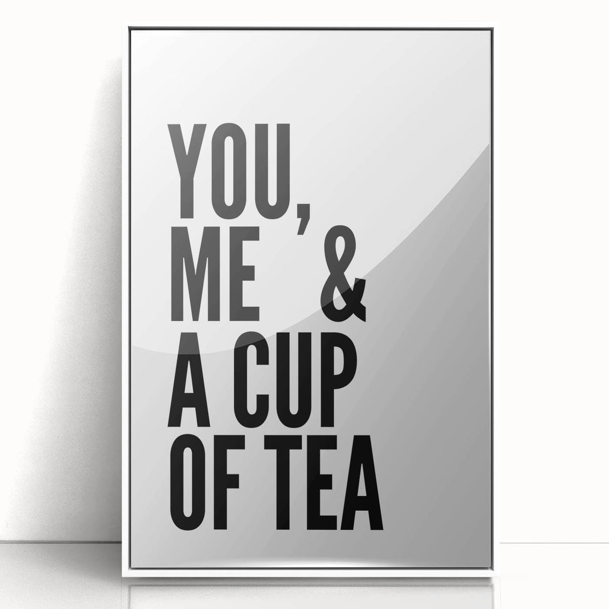 Electric Wall Art - Bold Modern Typography - Abstract Electric Decor