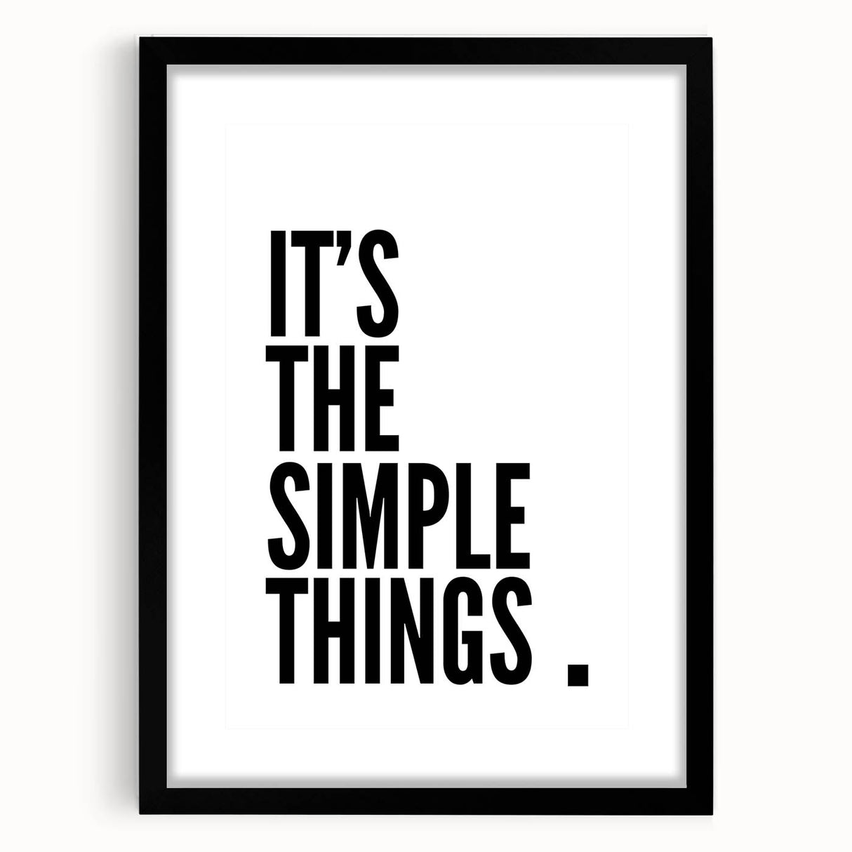 Electric Wall Art - Minimalist Typography Print - Modern Electric Decor