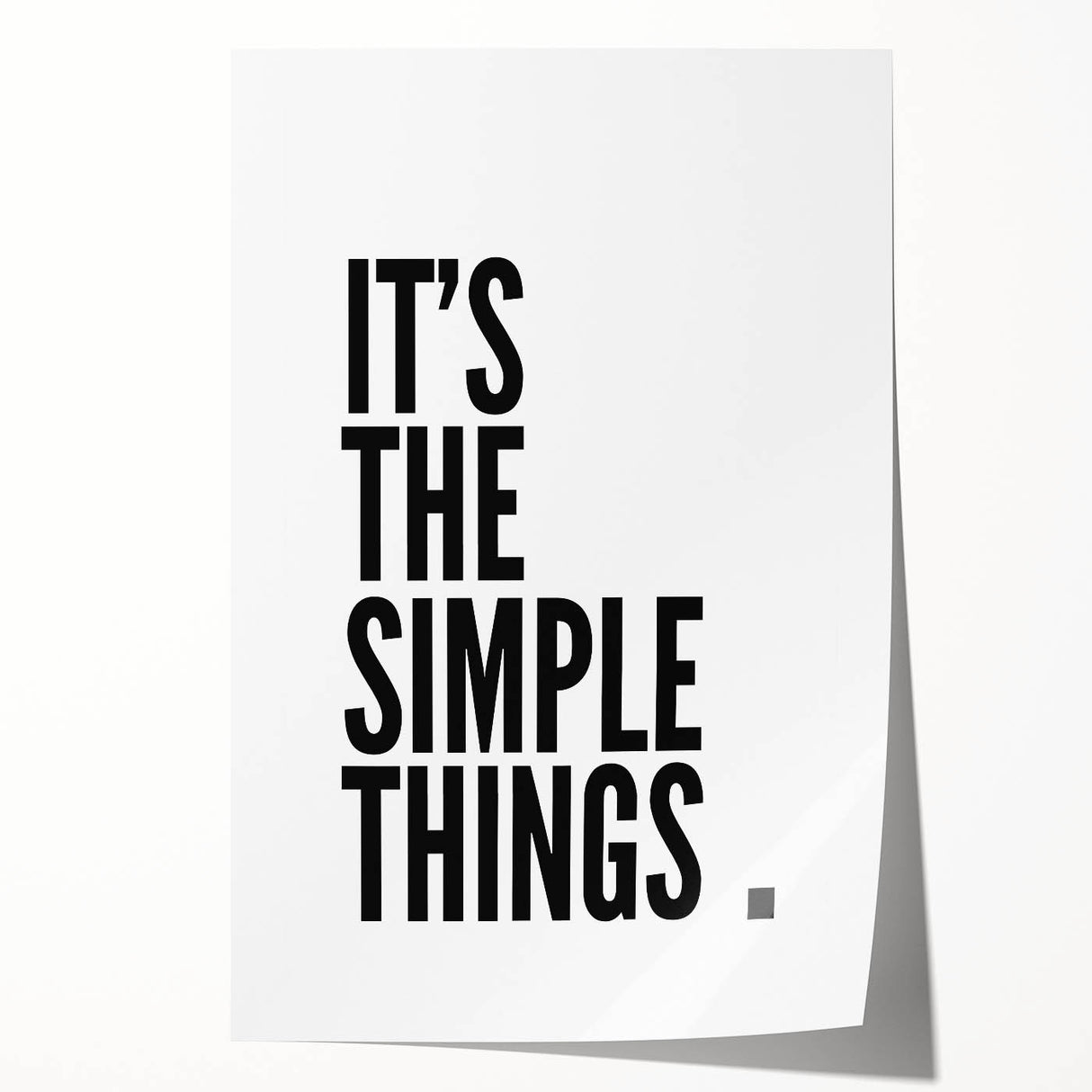 Electric Wall Art - Minimalist Typography Print - Modern Electric Decor