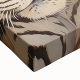 Electric Wall Art - Bold Portrait with Tiger Painting - Modern Decor