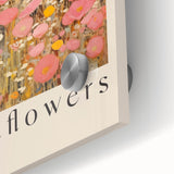 Electric Wall Art - Wildflowers Landscape Painting - Modern Floral Decor
