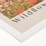 Electric Wall Art - Wildflowers Landscape Painting - Modern Floral Decor