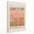 Electric Wall Art - Wildflowers Landscape Painting - Modern Floral Decor