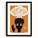 Playful Electric Pop Art Canvas - Modern Abstract Wall Art Decor