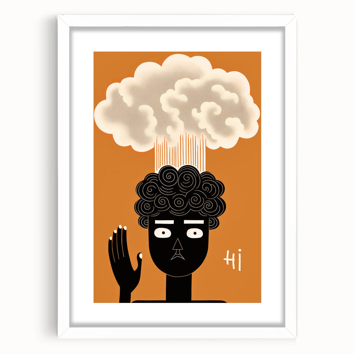 Playful Electric Pop Art Canvas - Modern Abstract Wall Art Decor