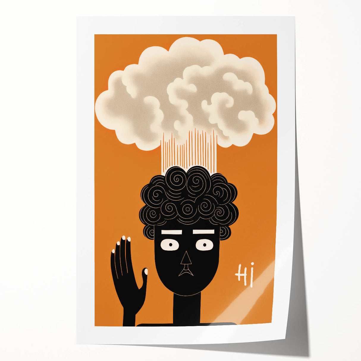 Playful Electric Pop Art Canvas - Modern Abstract Wall Art Decor