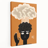 Playful Electric Pop Art Canvas - Modern Abstract Wall Art Decor