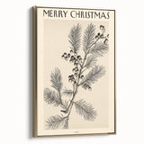 Electric Wall Art – Vibrant Holiday Pine and Berries Modern Electric Decor