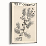 Electric Wall Art – Vibrant Holiday Pine and Berries Modern Electric Decor