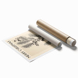 Electric Wall Art – Vibrant Holiday Pine and Berries Modern Electric Decor