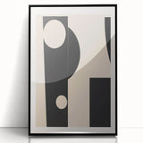 Electric Wall Art – Bold Geometric Shapes Modern Electric Art Canvas