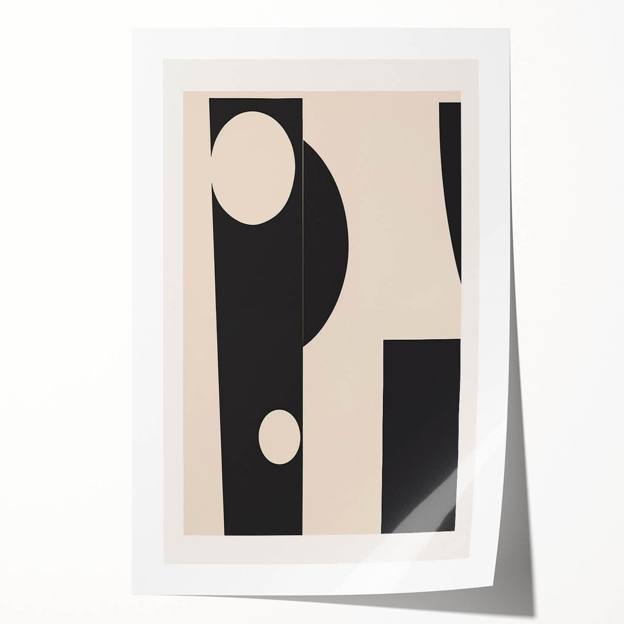 Electric Wall Art – Bold Geometric Shapes Modern Electric Art Canvas