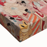 Electric Wall Art – Vibrant Abstract Faces Modern Electric Art Canvas