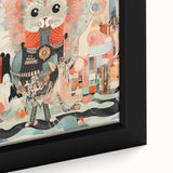 Electric Wall Art – Abstract Creature Design Modern Electric Canvas Art