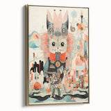 Electric Wall Art – Abstract Creature Design Modern Electric Canvas Art