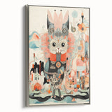 Electric Wall Art – Abstract Creature Design Modern Electric Canvas Art