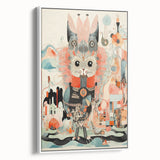 Electric Wall Art – Abstract Creature Design Modern Electric Canvas Art