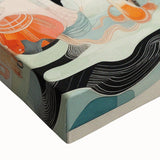 Electric Wall Art – Abstract Creature Design Modern Electric Canvas Art