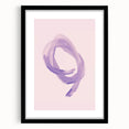 Electric Wall Art – Soft Lavender Brushstroke Modern Electric Decor Art