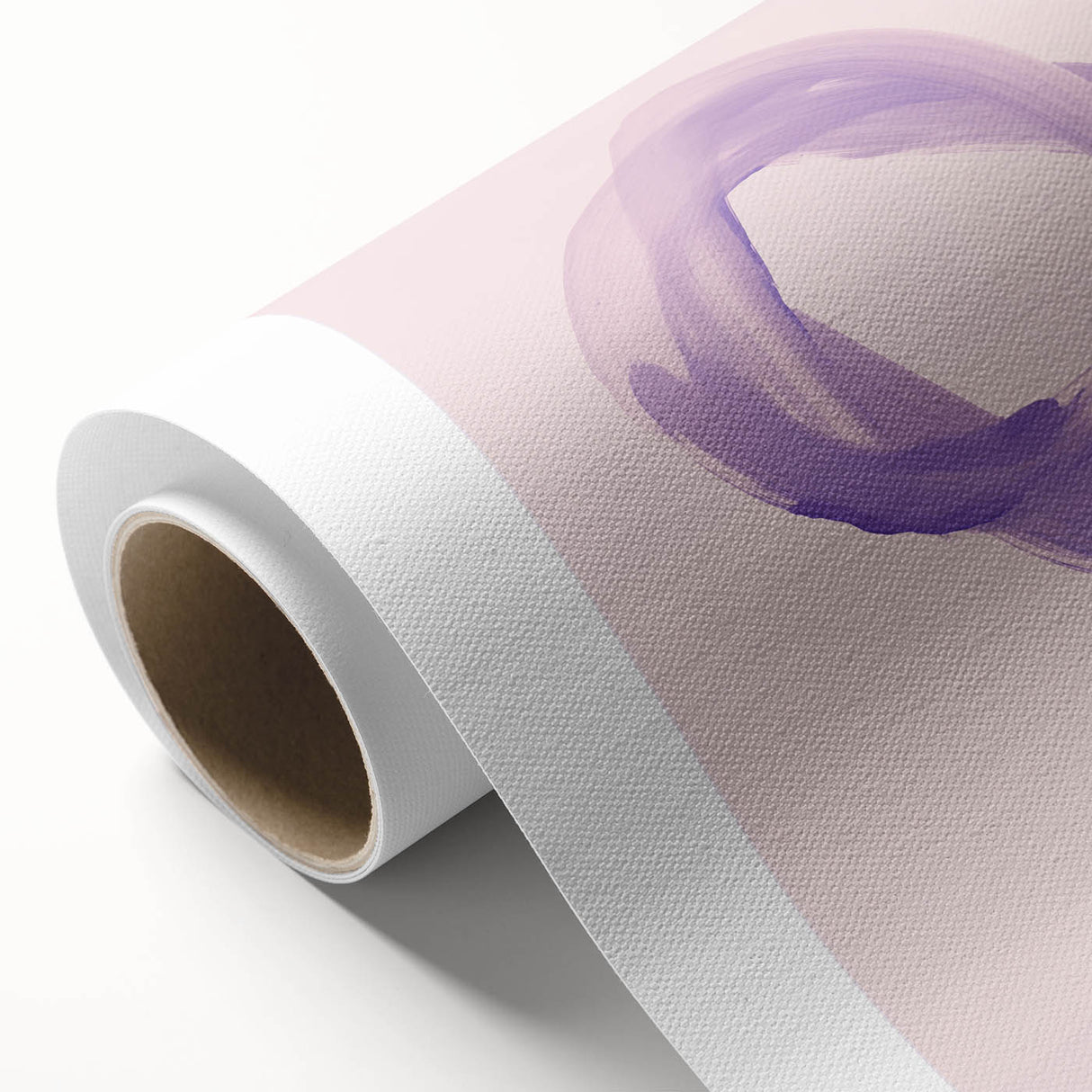 Electric Wall Art – Soft Lavender Brushstroke Modern Electric Decor Art