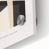 Electric Wall Art – Abstract Monochrome Shapes Modern Electric Decor Art