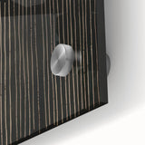 Minimalist Electric Line Art Canvas - Modern Monochrome Wall Decor