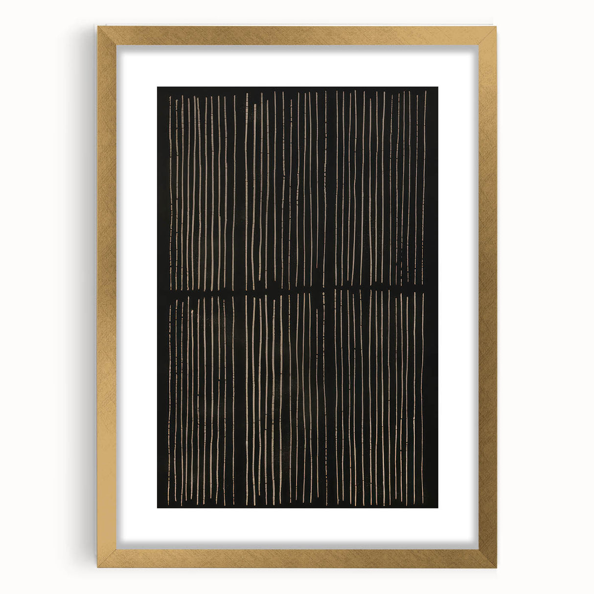 Minimalist Electric Line Art Canvas - Modern Monochrome Wall Decor
