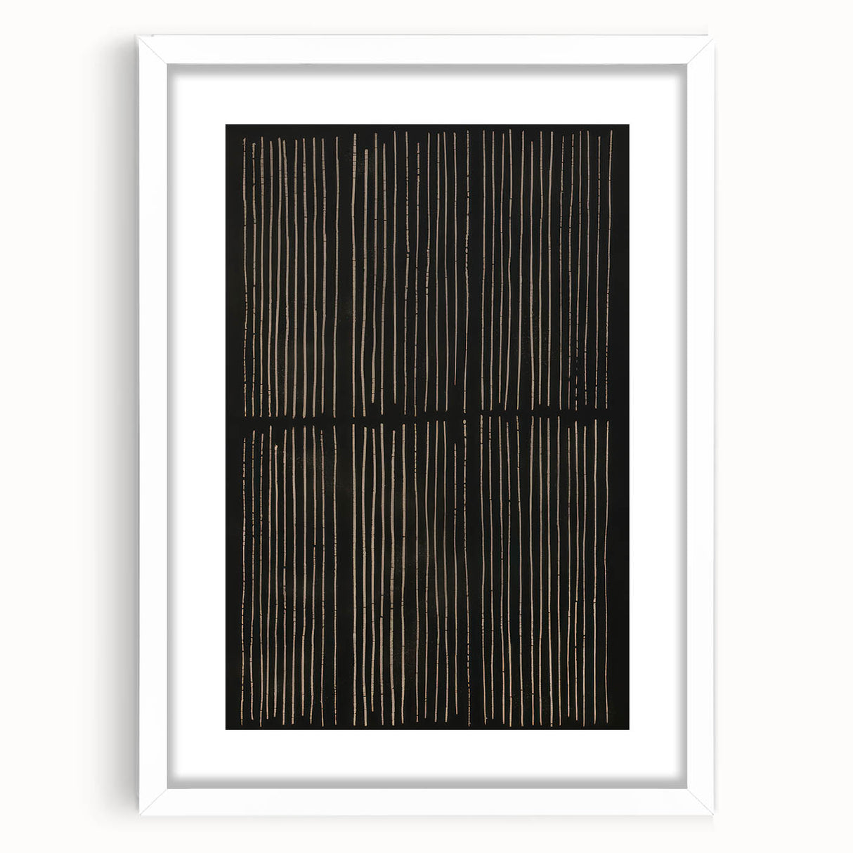 Minimalist Electric Line Art Canvas - Modern Monochrome Wall Decor