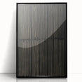 Minimalist Electric Line Art Canvas - Modern Monochrome Wall Decor