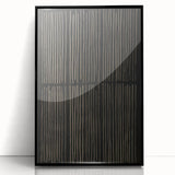 Minimalist Electric Line Art Canvas - Modern Monochrome Wall Decor