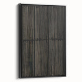 Minimalist Electric Line Art Canvas - Modern Monochrome Wall Decor