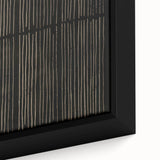 Minimalist Electric Line Art Canvas - Modern Monochrome Wall Decor