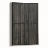 Minimalist Electric Line Art Canvas - Modern Monochrome Wall Decor