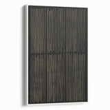 Minimalist Electric Line Art Canvas - Modern Monochrome Wall Decor