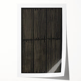Minimalist Electric Line Art Canvas - Modern Monochrome Wall Decor