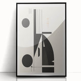 Electric Wall Art – Modern Abstract Geometric Shapes Electric Decor Art
