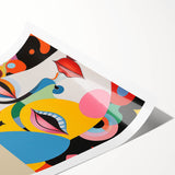 Electric Wall Art – Les Couleurs Exposition Modern Abstract Electric Decor