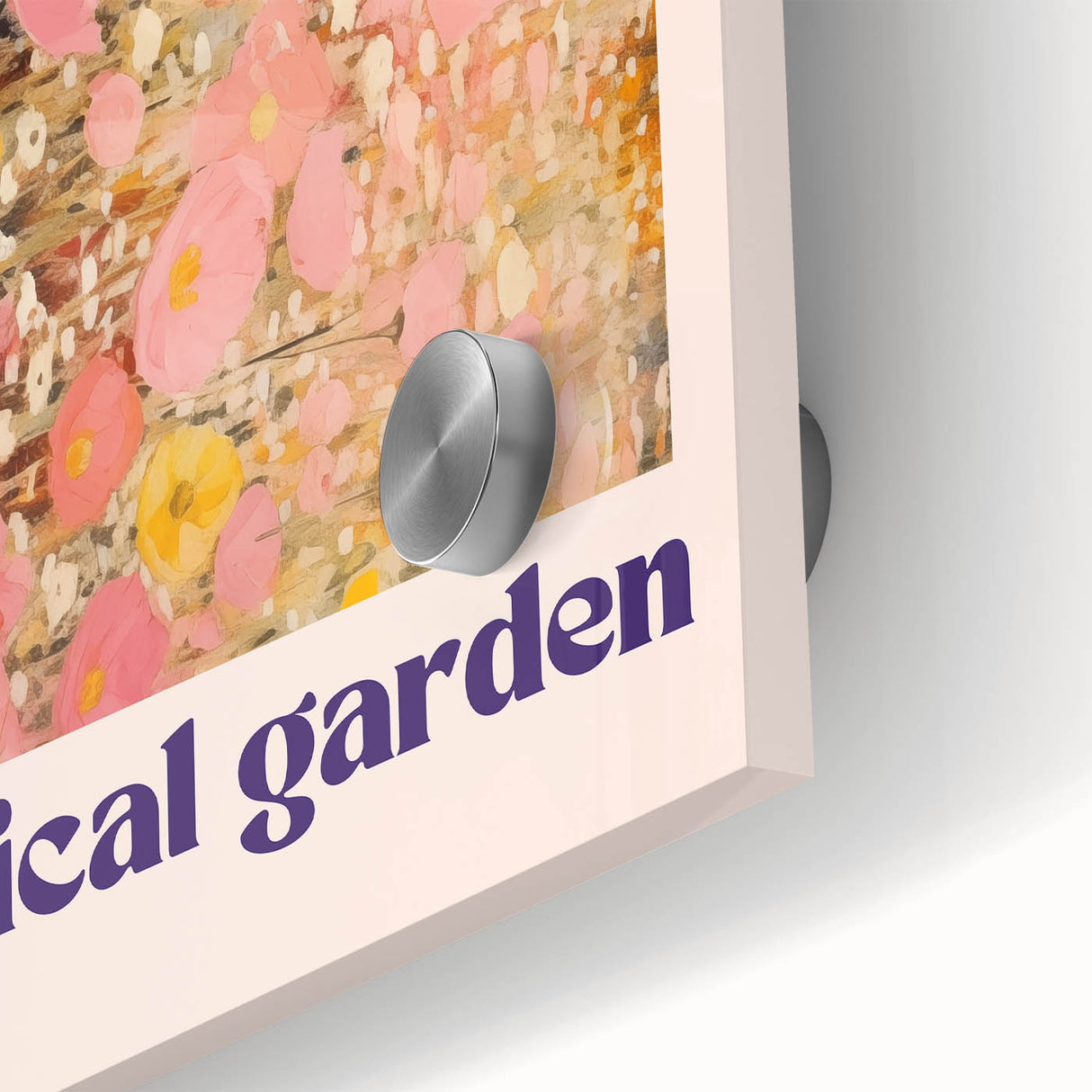Electric Wall Art – Botanical Garden Abstract Floral Modern Electric Decor
