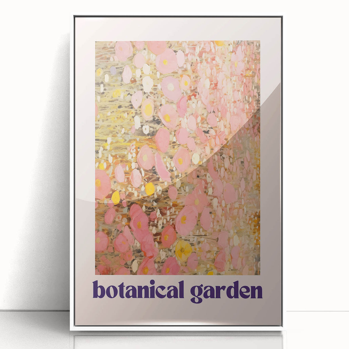 Electric Wall Art – Botanical Garden Abstract Floral Modern Electric Decor