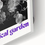 Electric Wall Art – Botanical Garden Black and White Modern Electric Decor