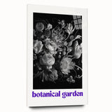 Electric Wall Art – Botanical Garden Black and White Modern Electric Decor