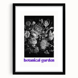 Electric Wall Art – Botanical Garden Black and White Modern Electric Decor