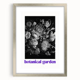 Electric Wall Art – Botanical Garden Black and White Modern Electric Decor