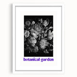 Electric Wall Art – Botanical Garden Black and White Modern Electric Decor