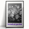 Electric Wall Art – Botanical Garden Black and White Modern Electric Decor