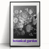 Electric Wall Art – Botanical Garden Black and White Modern Electric Decor