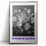 Electric Wall Art – Botanical Garden Black and White Modern Electric Decor