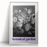 Electric Wall Art – Botanical Garden Black and White Modern Electric Decor